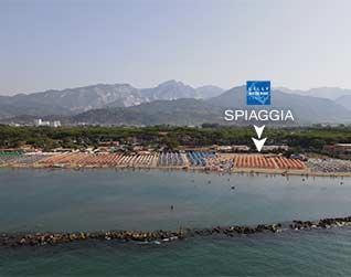 Spiaggia riservata per chi prenota un Bungalow