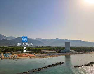 Spiaggia riservata per chi prenota un Bungalow