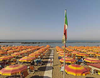 Spiaggia riservata per chi prenota un Bungalow